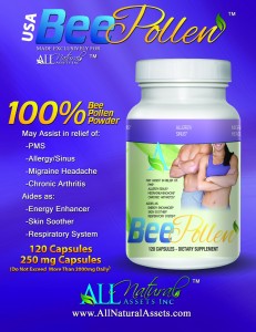 Bee Pollen poster    